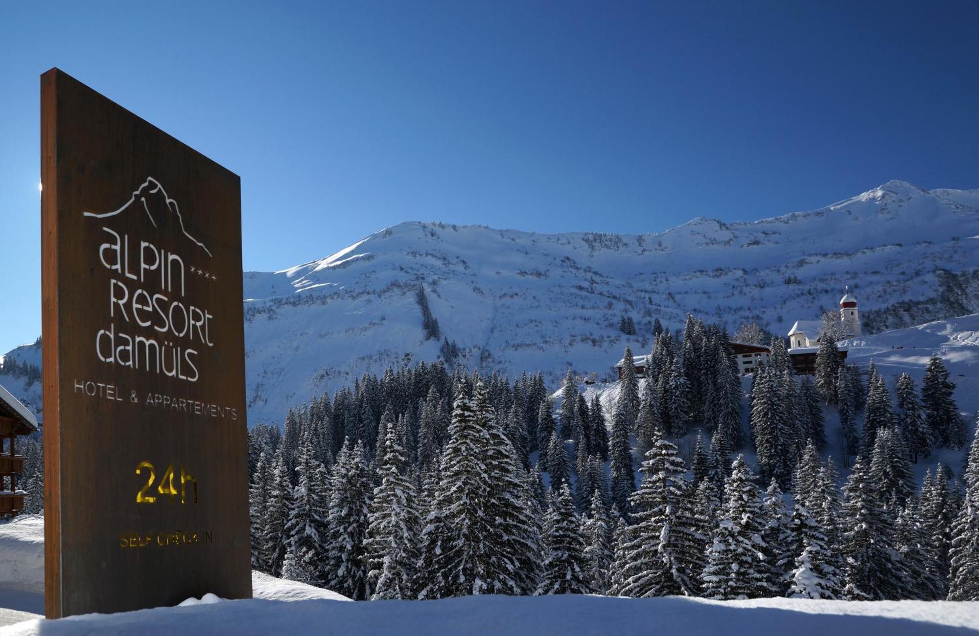 Aparthotel Alpinresort ダーミュルス エクステリア 写真