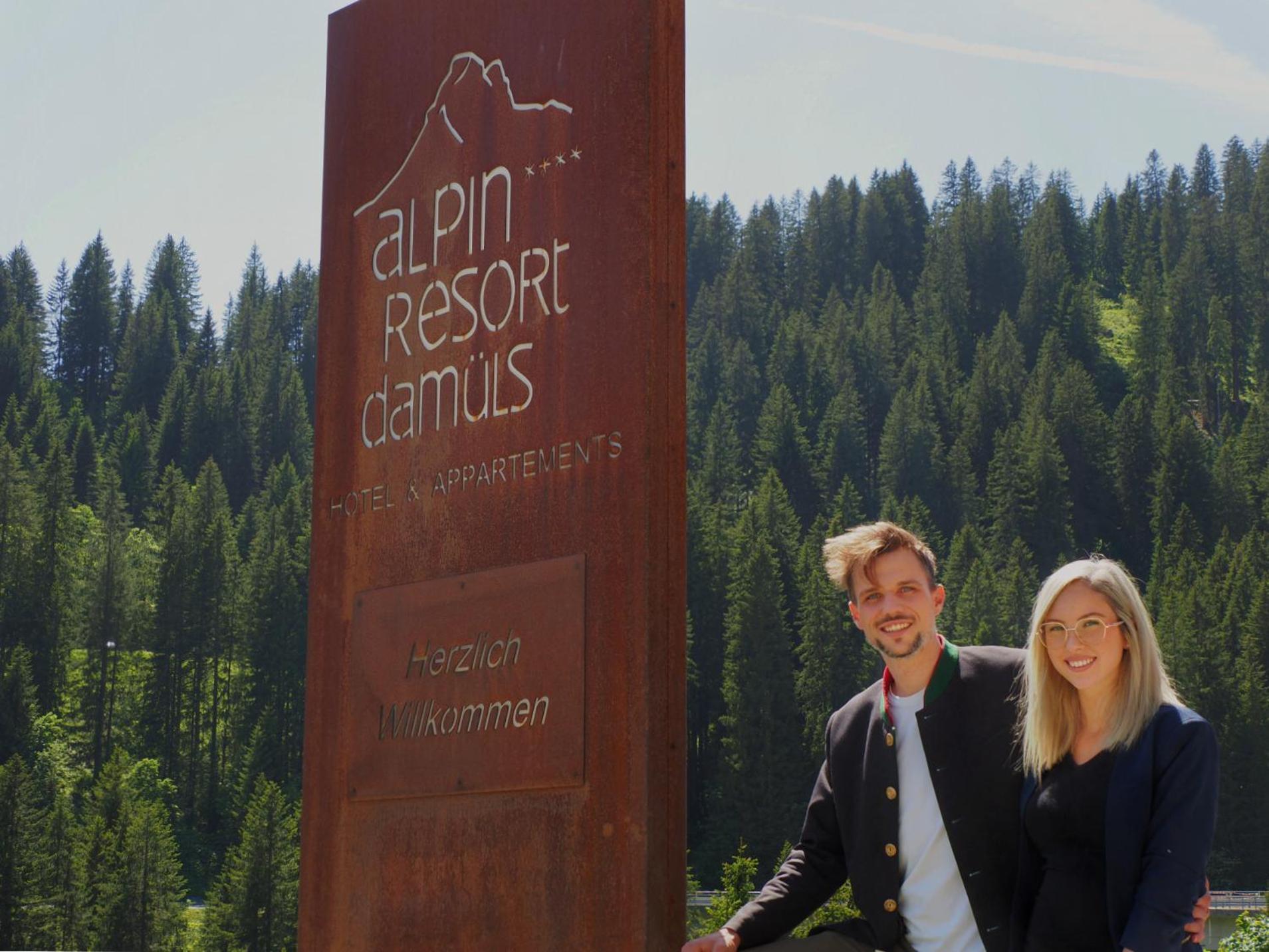 Aparthotel Alpinresort ダーミュルス エクステリア 写真